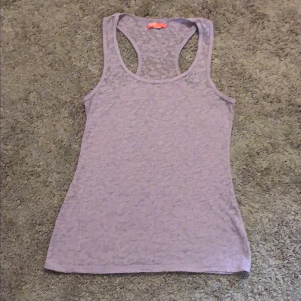 Lilac burnout racer back